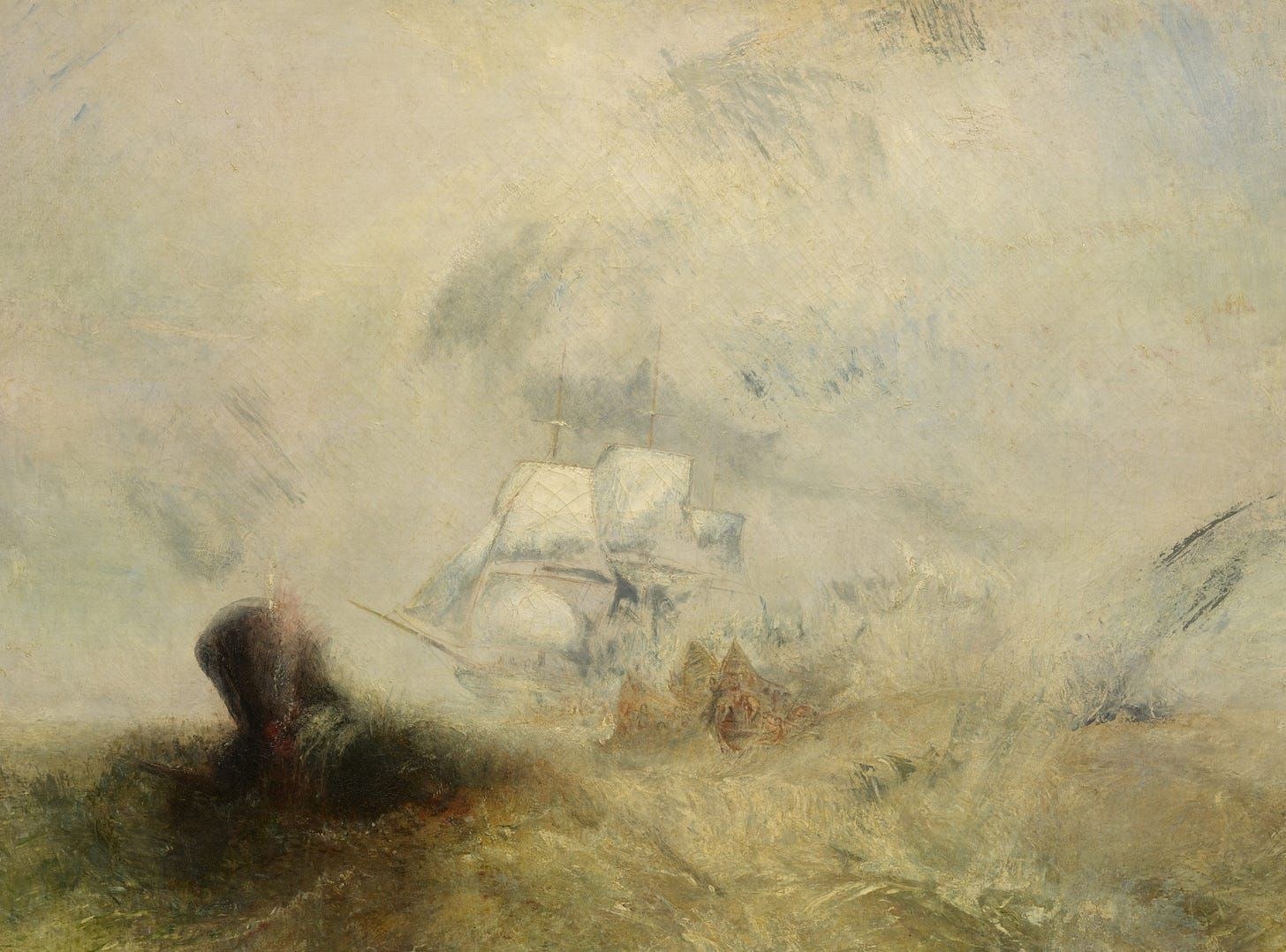 Joseph Mallord William Turner Whalers cover artwork for The Evolution of Crypto Venture Capital